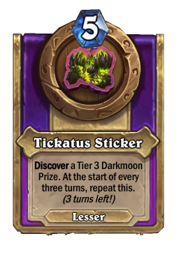 Tickatus Sticker