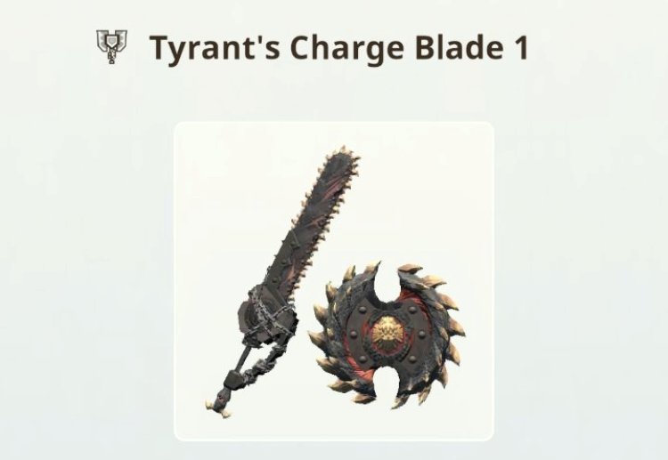 Tyrant's Charge Blade