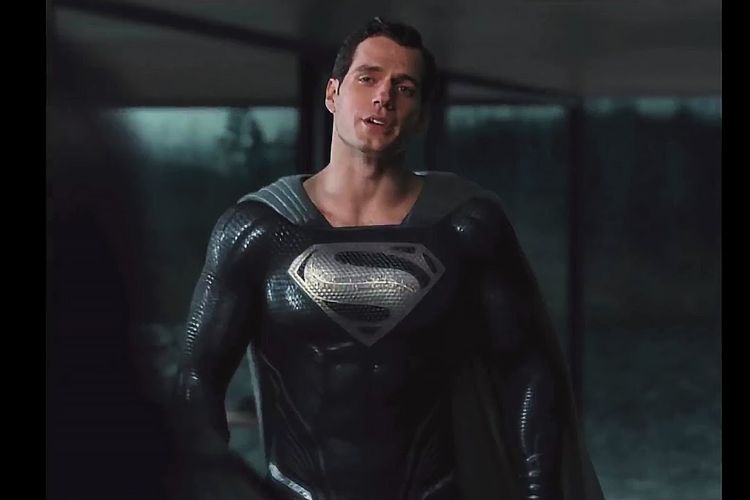 Henry Cavill as Superman in Zack Snyders Justice Leaguer