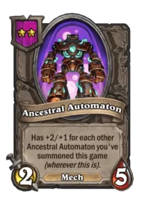 Ancestral Automaton