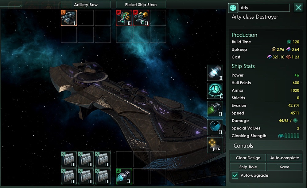 stellaris ship design artillery destroyer