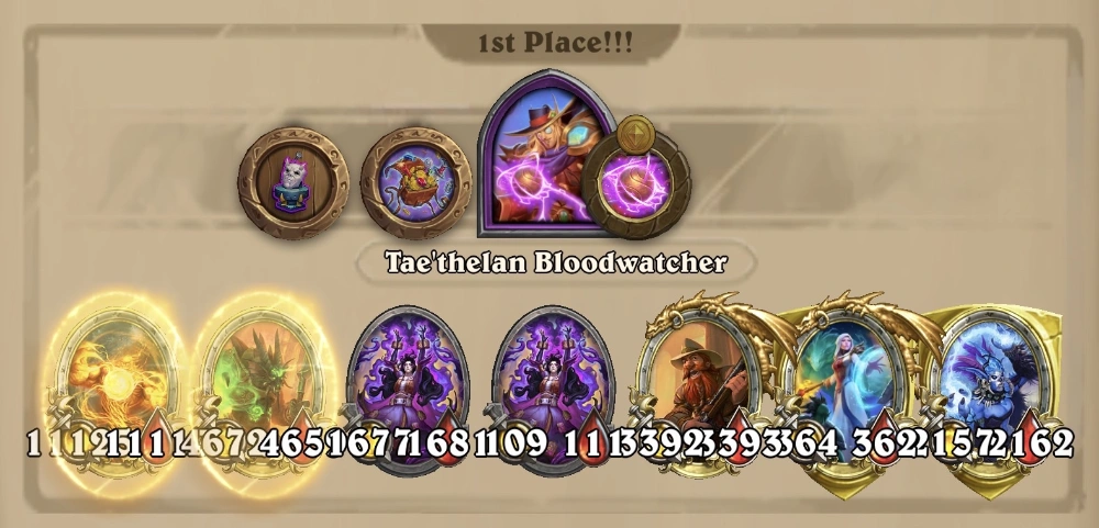 hearthstone battlegrounds back to back build