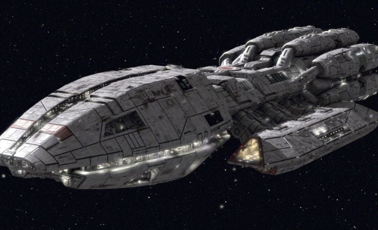 Battlestar Galactica ship