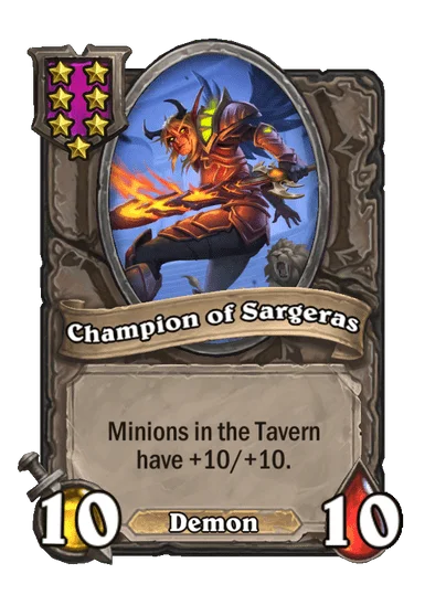 Champion of Sargaras Tier 7