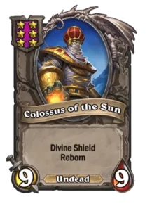 Colossus of the Sun