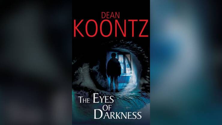 dean ckoontz book eye of darkness cover