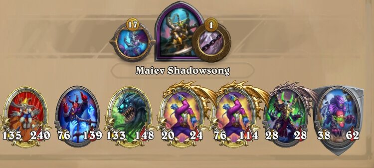 Regular build and comp for demons in HS BG