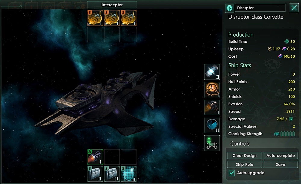stellaris disruptor corvette ship