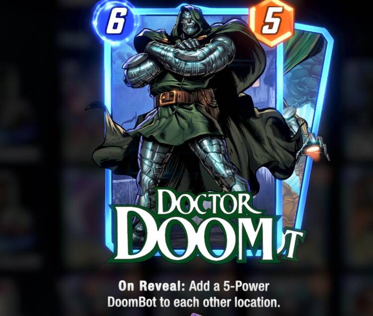 Doctor Doom card
