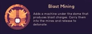 dome keeper blast mining