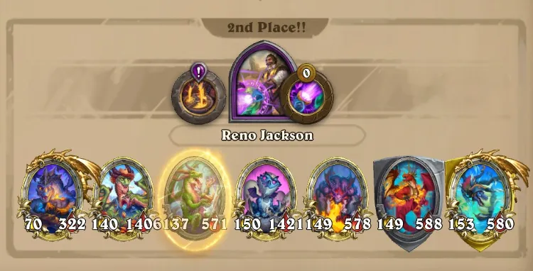 Dragon comp in HS BG season 11