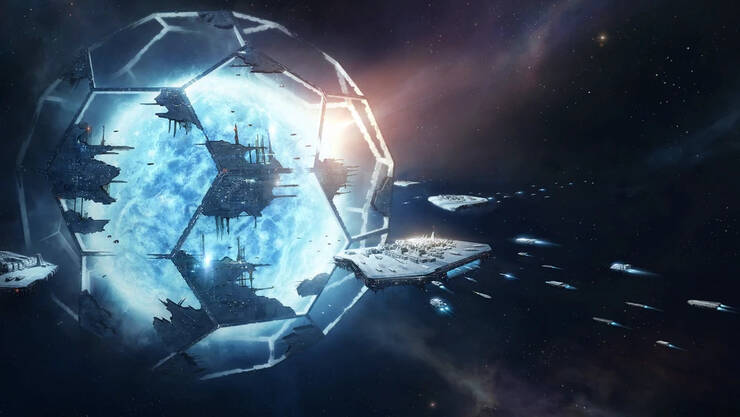 Dyson Sphere utopia dlc cover stellaris