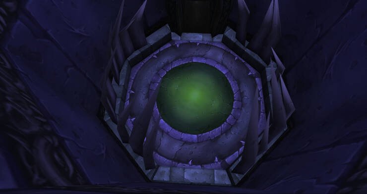 screenshot of the elevator in Undercity