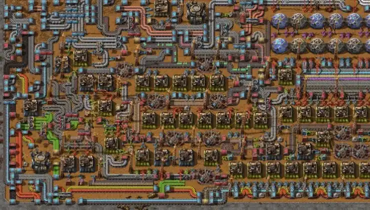 Factorio gameplay