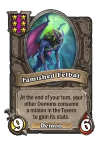 Famished Felbat season 8 minion