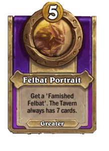 Felbat Portrait card