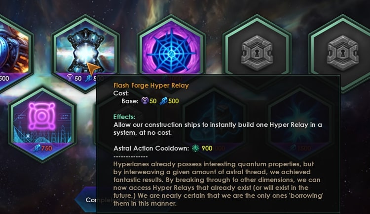Flash Forge Hyper Relay stellaris astral action