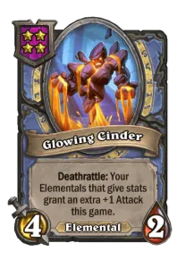glowing cinder