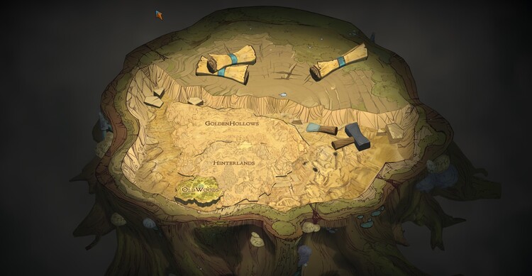 Goblin Stone map
