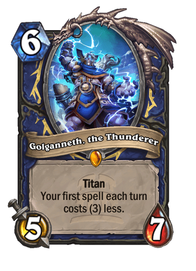 Golganneth Hearthstone Titans