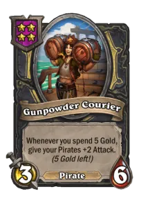 gunpowder courier