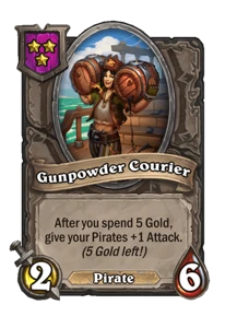 gunpowder courier