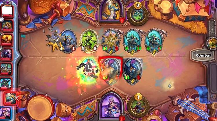 Hearthtstone gameplay printscreen