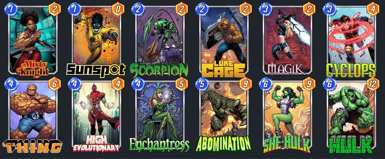 High Evolutionary Magic deck build