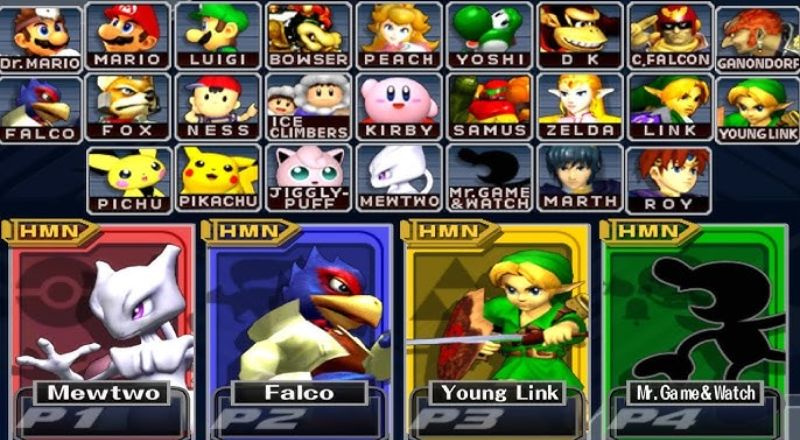Super Smash Bros. Melee characters 