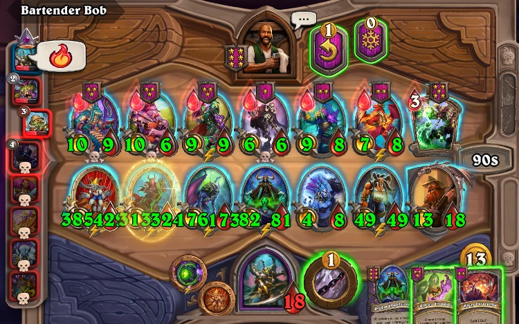 hearthstone battlegrounds midgame demon meta build