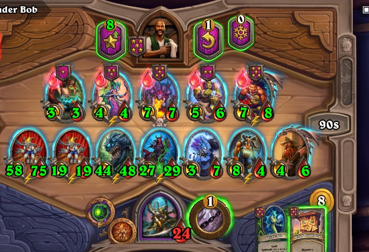 hearthstone battlegrounds early game demon build