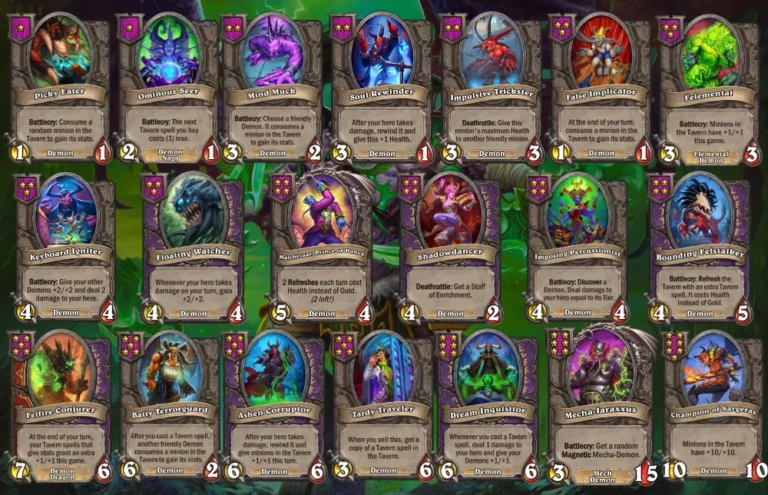 hearthstone battlegrounds season 10 demon tribe