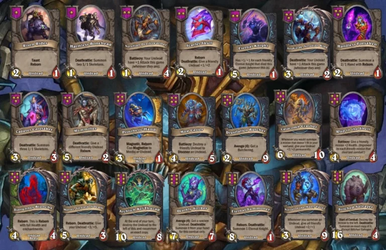 hearthstone battlegrounds season 10 undead tribe