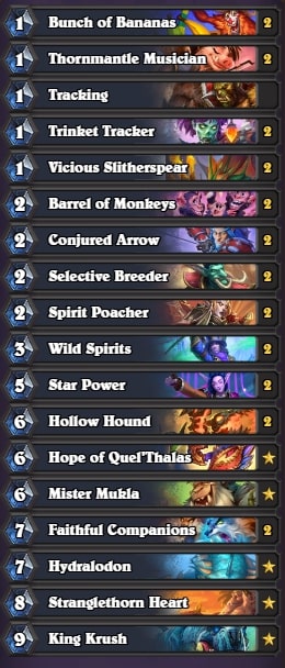 free hearthstone decks - hunter