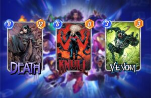 Marvel Snap destroy deck main cards - death knull and venom
