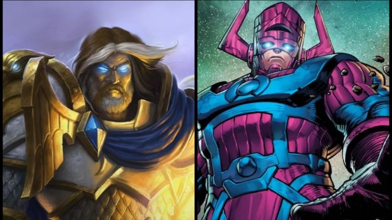 hearthstone vs marvel snap - Uther vs. Galactus