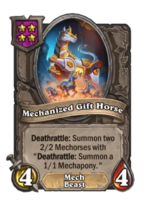 mechanized gift horse