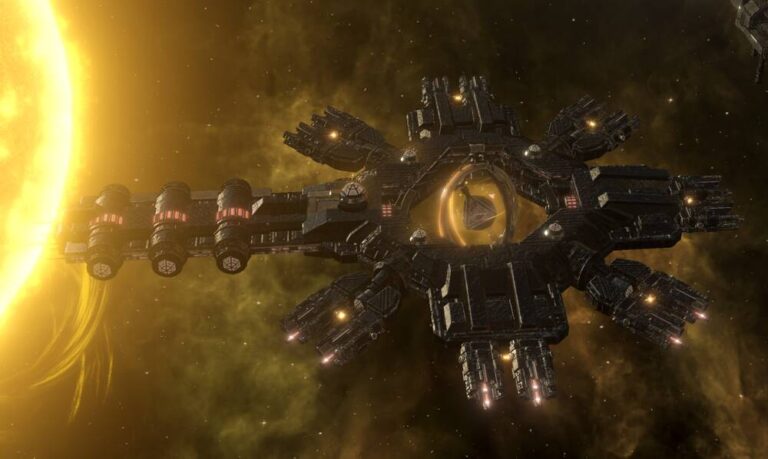 Mega shipyard Stellaris game printscreen