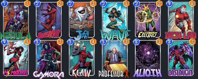 High cost ms marvel deck