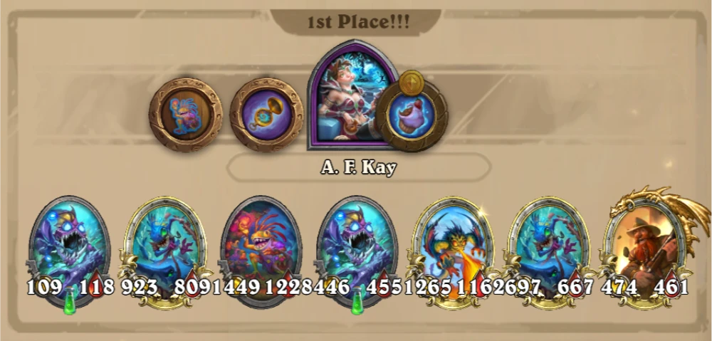 Murloc battlegrounds hearthstone season 13 comp fully shown all minions 