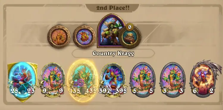 Naga full comp game printscreen shown for Season 10 of HS BG