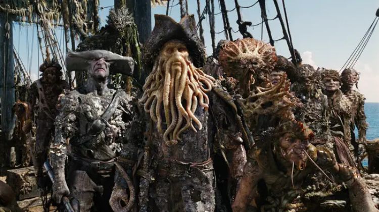 pirates of the carribean sea monsters