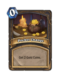 pocket change