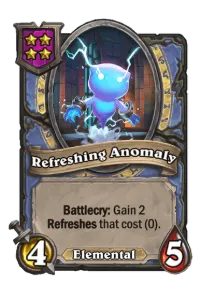 refreshing anomaly