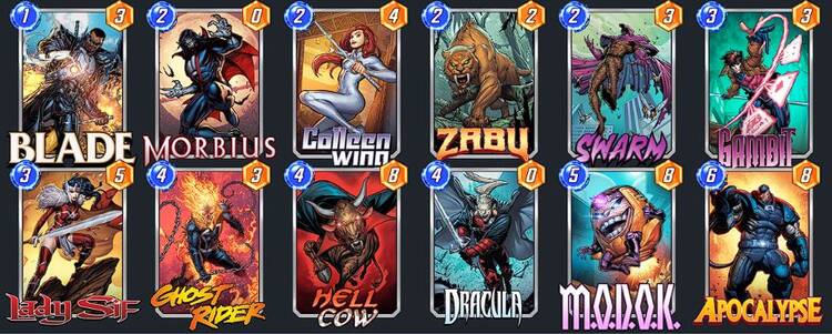 Dracula Morbious Deck