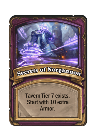 Secrets of norgannon hearthstone-bg