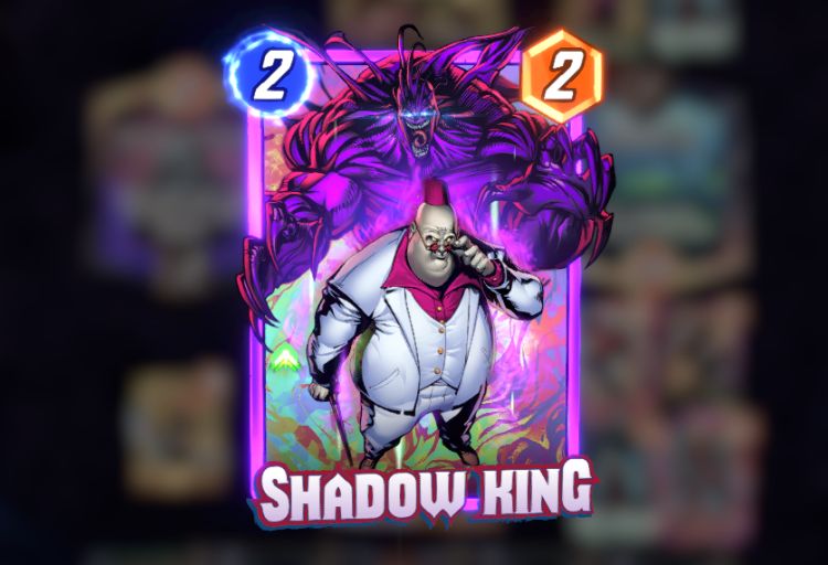 Shadow king in Marvel Snap, one of the best counter cards
