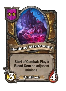 skulking bristlemane