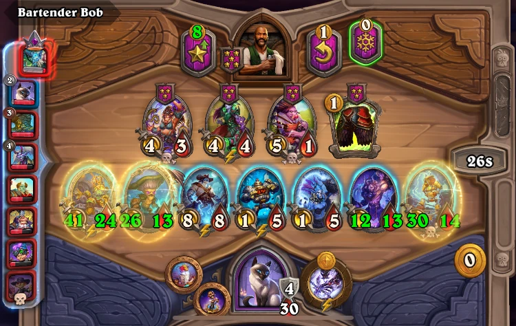 hearthstone battlegrounds end of turn spell build