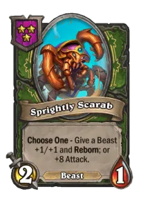 sprighty scarab